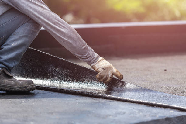 Professional Basement Waterproofing technician working in Stevenson, MD